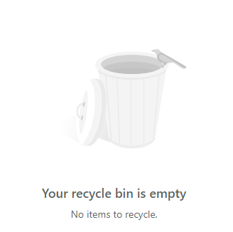Empty Office 365 Recycle Bin